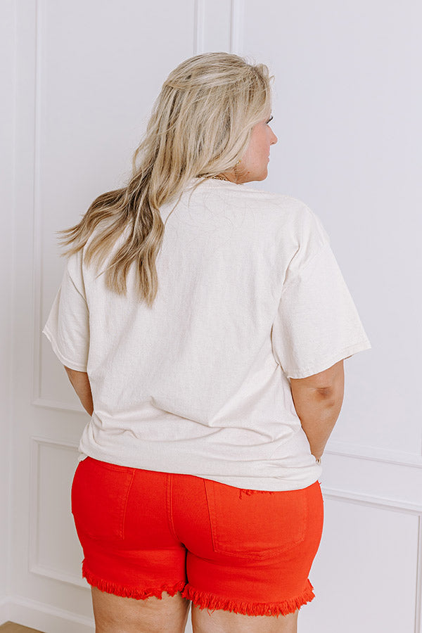 Impressions USA Vintage Graphic Tee Curves