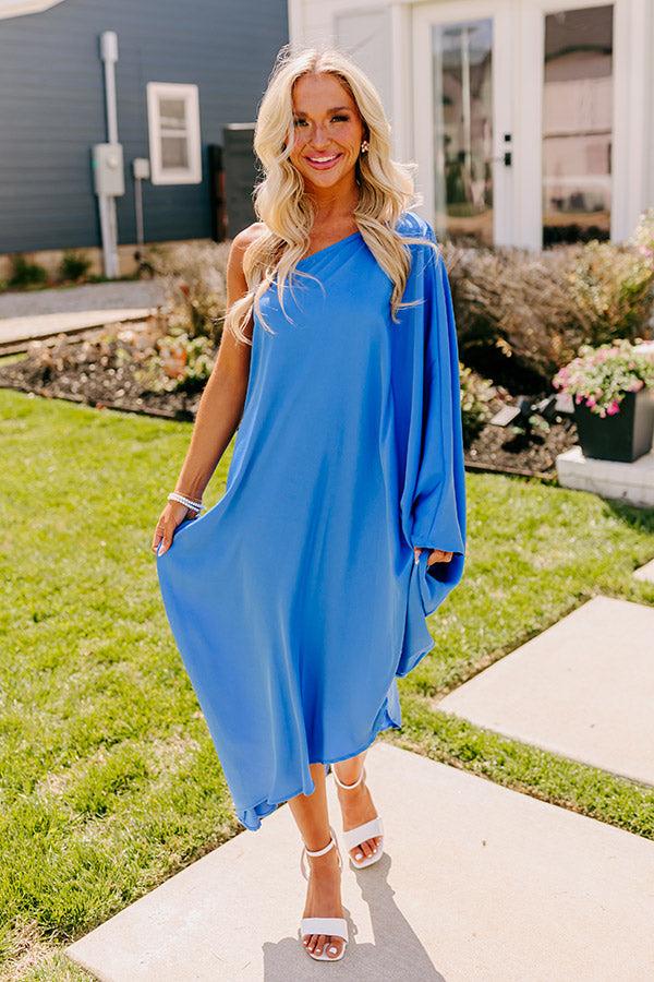 Impressions Vacay Bound Asymmetrical Midi