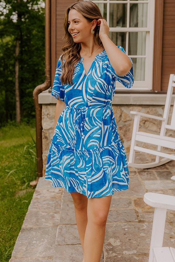 Impressions Vacay Charm Mini Dress