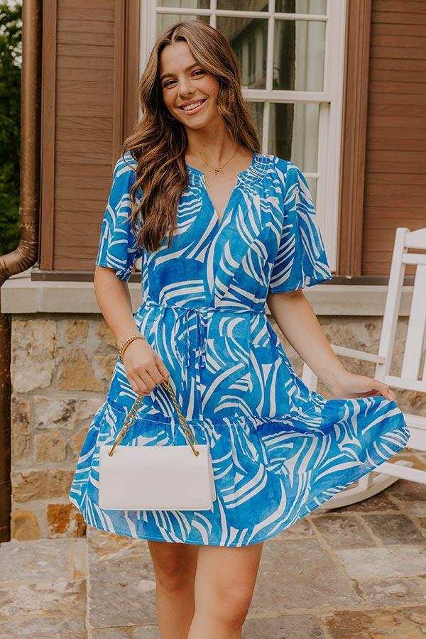 Impressions Vacay Charm Mini Dress