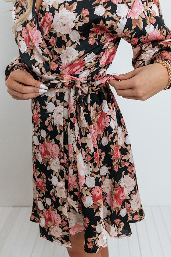 Impressions Venice Love Floral Wrap Dress
