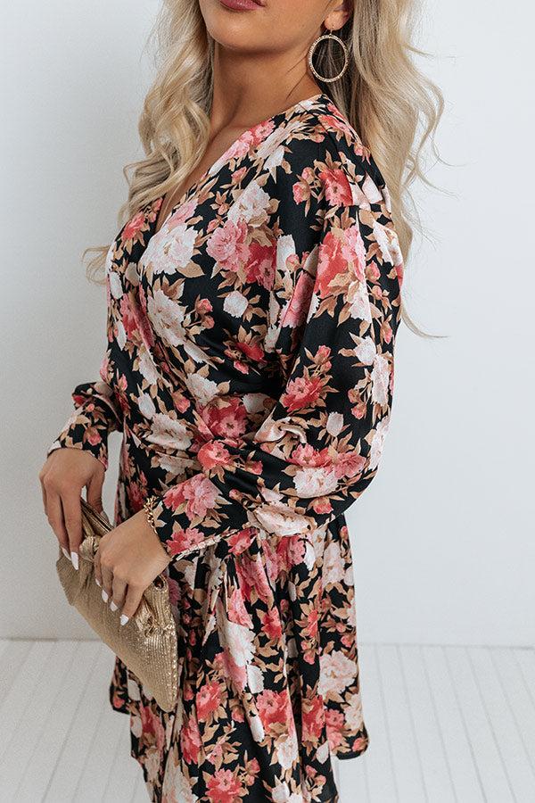 Impressions Venice Love Floral Wrap Dress