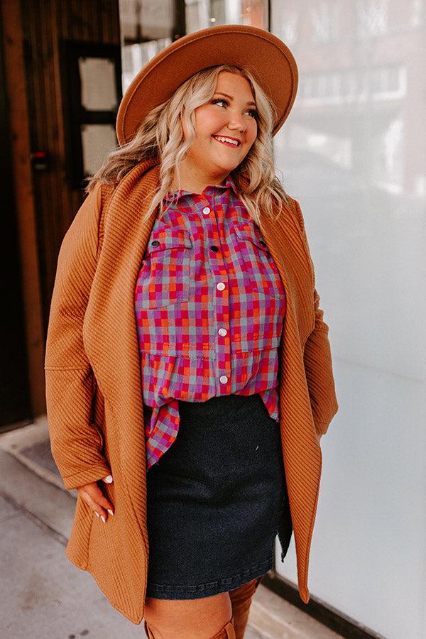 Impressions Venice Travels Cardigan Curves