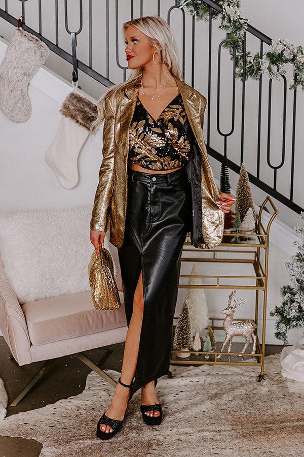 Impressions Venice Vision Sequin Top