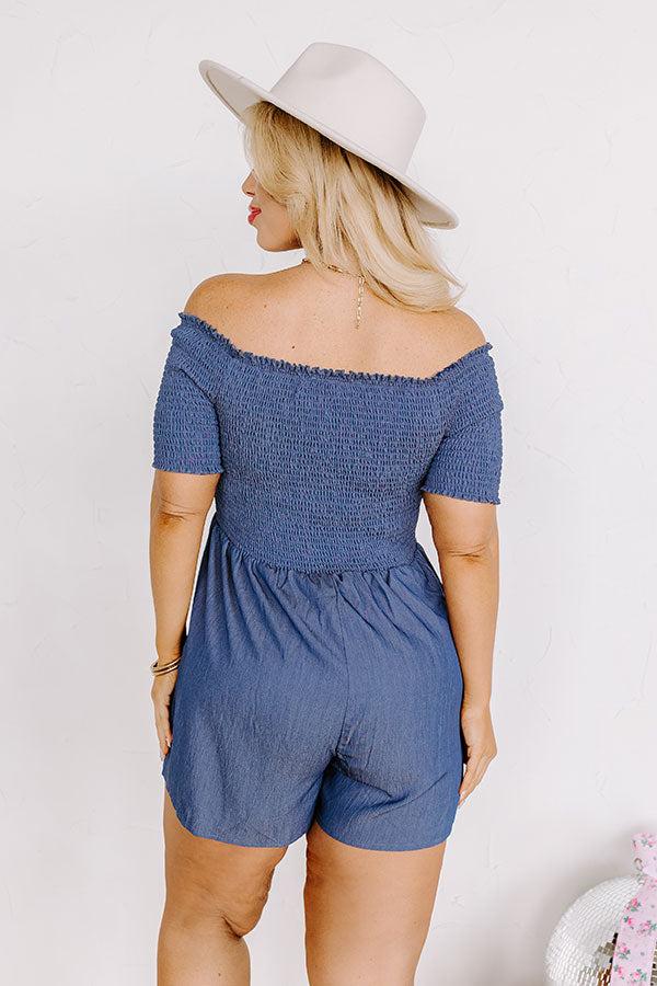 Impressions Veranda Moment Smocked Romper Curves