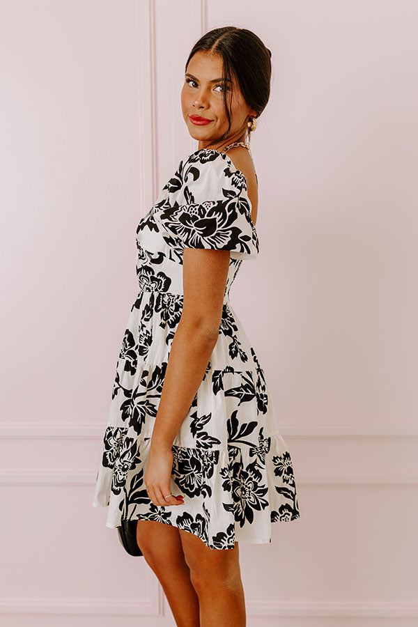 Impressions Versailles Voque Floral Mini Dress