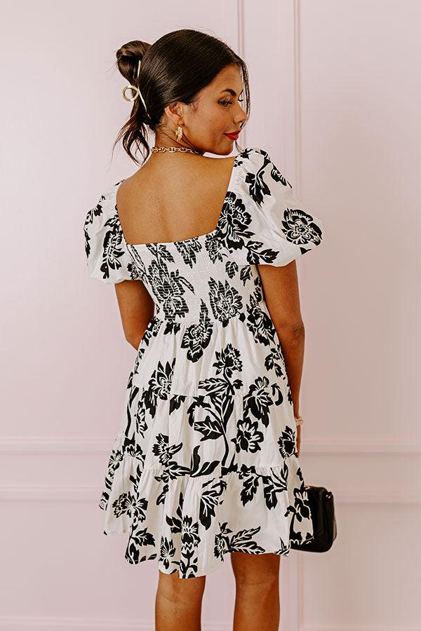 Impressions Versailles Voque Floral Mini Dress