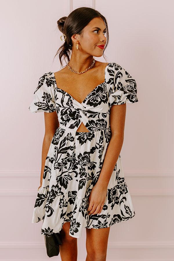 Impressions Versailles Voque Floral Mini Dress