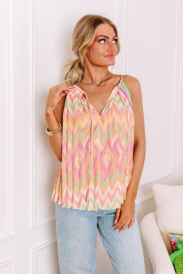 Impressions Vibrant Lifestyle Shift Top