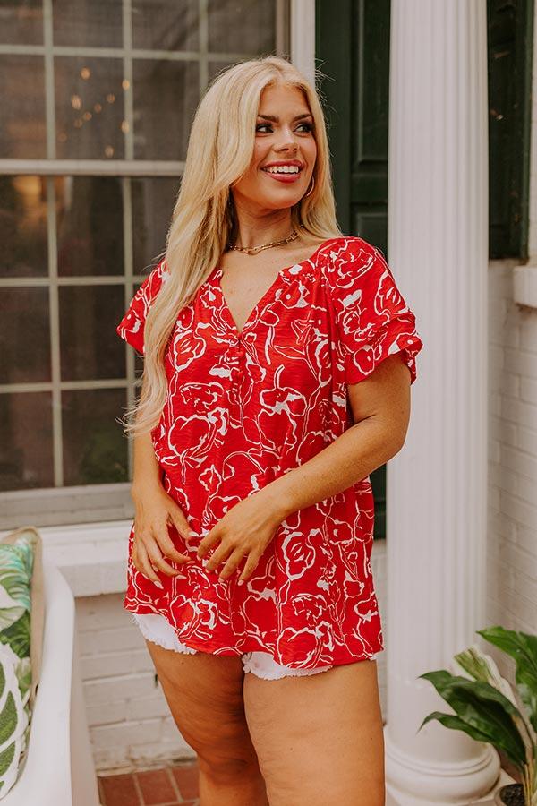 Impressions Vibrant Voyage Shift Top Curves