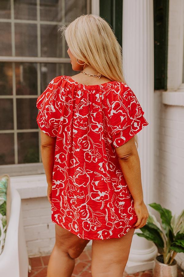 Impressions Vibrant Voyage Shift Top Curves