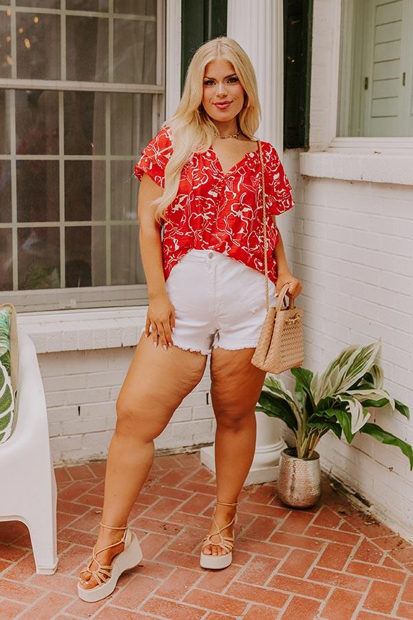 Impressions Vibrant Voyage Shift Top Curves