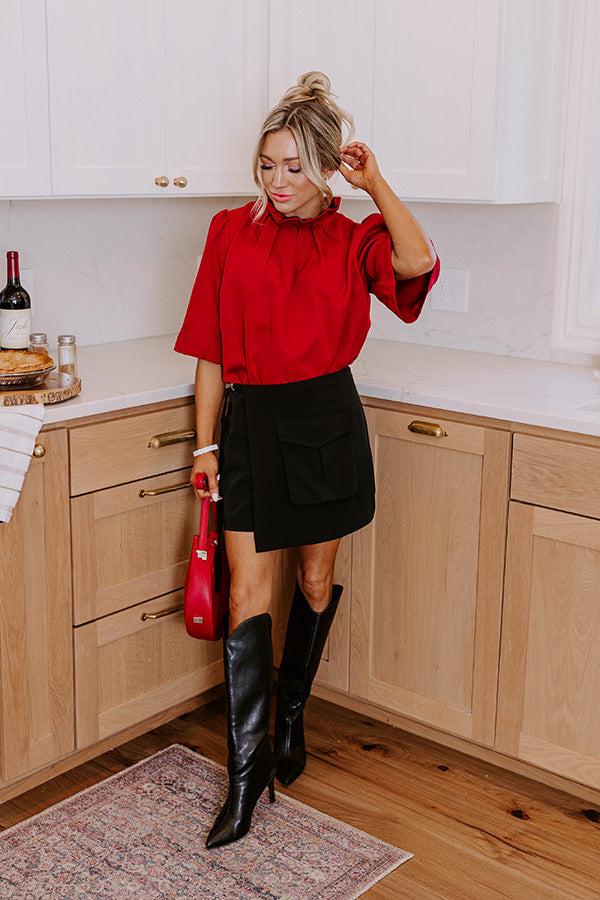 Impressions Vino On The Veranda Shift Top