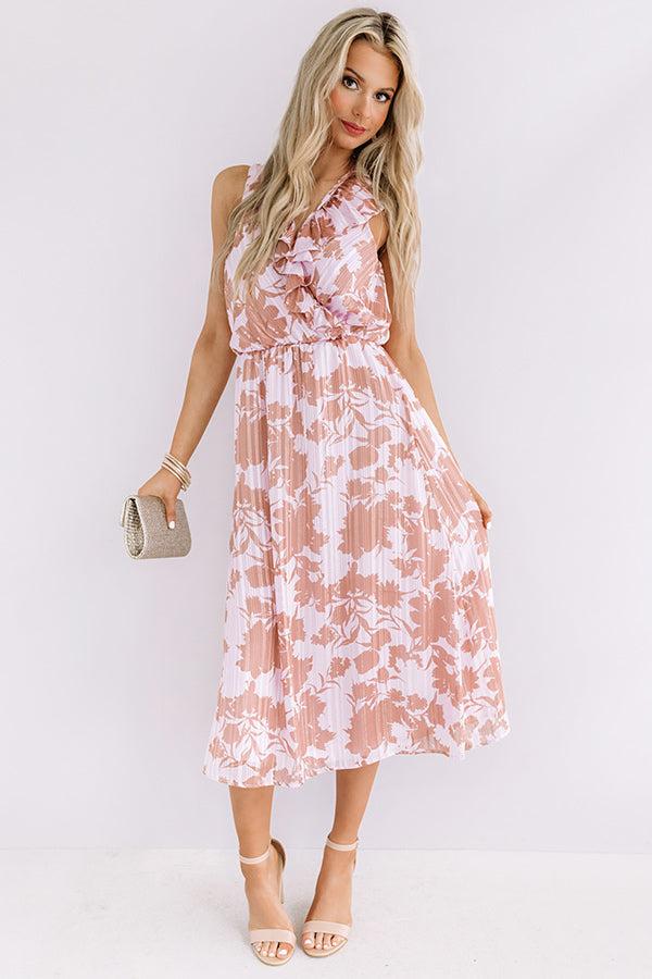 Impressions Vino Vacay Midi In Pink