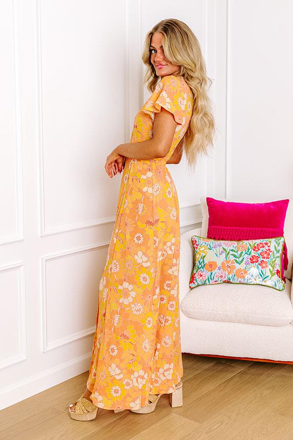 Impressions Walk Through The Garden Wrap Maxi