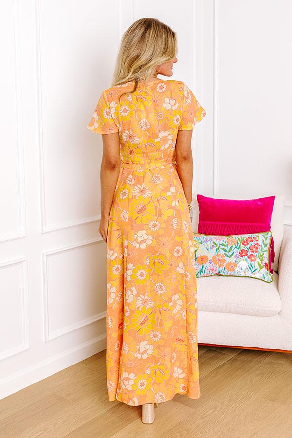 Impressions Walk Through The Garden Wrap Maxi