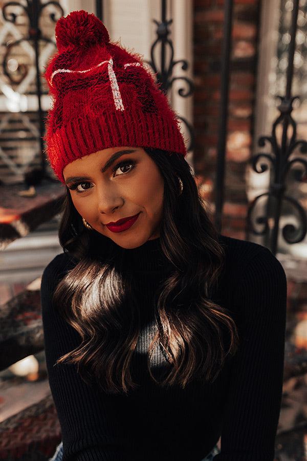 Impressions Warmest Wishes Eyelash Knit Beanie