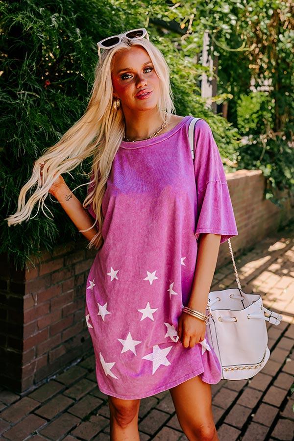 Impressions Watch The Stars Mineral Wash Dress