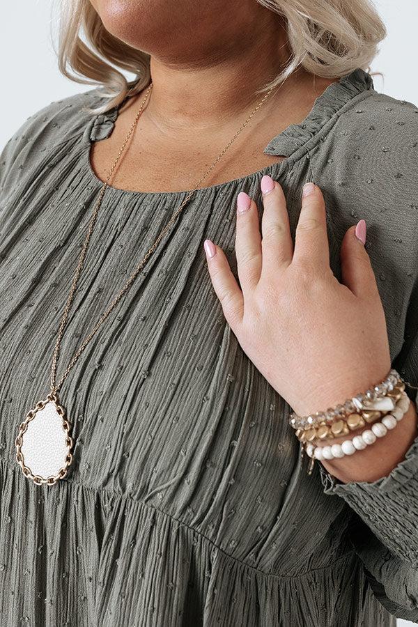 Impressions Whispering Winds Shift Top Curves