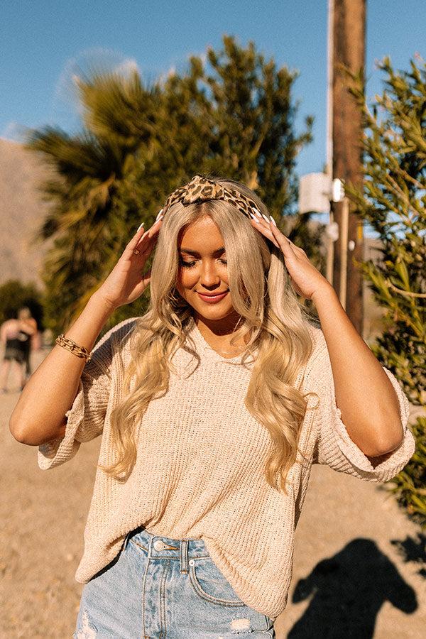 Impressions Windswept Wonderful Leopard Scarf