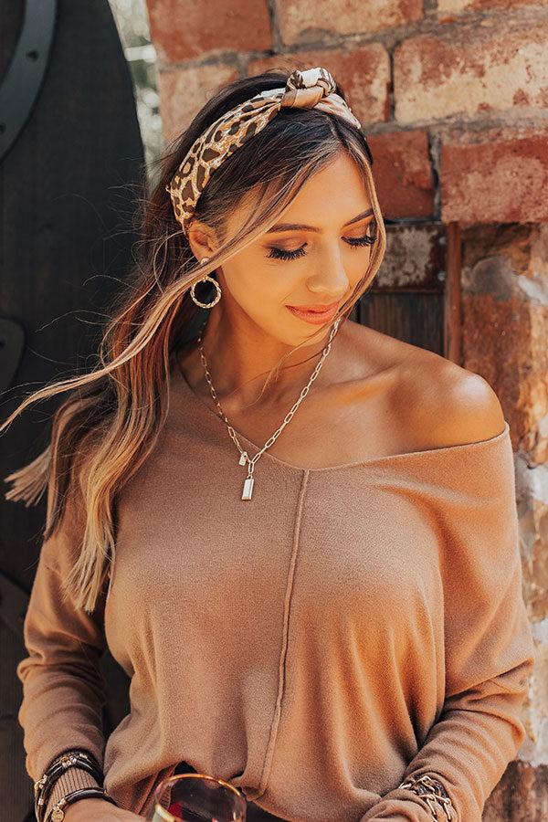 Impressions Windswept Wonderful Leopard Scarf