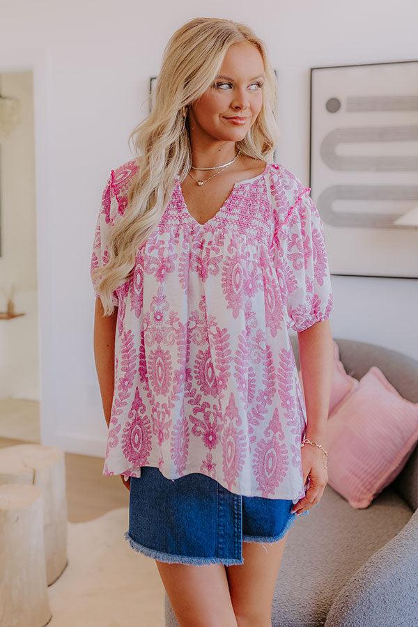 Impressions Wistful Wonder Floral Top