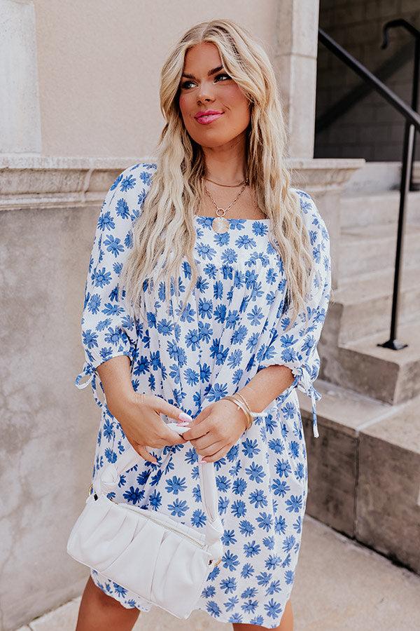 Impressions Wonderful Wishes Floral Dress Curves