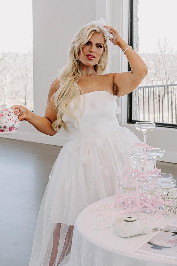 Impressions Work The Aisle Tulle Maxi Dress