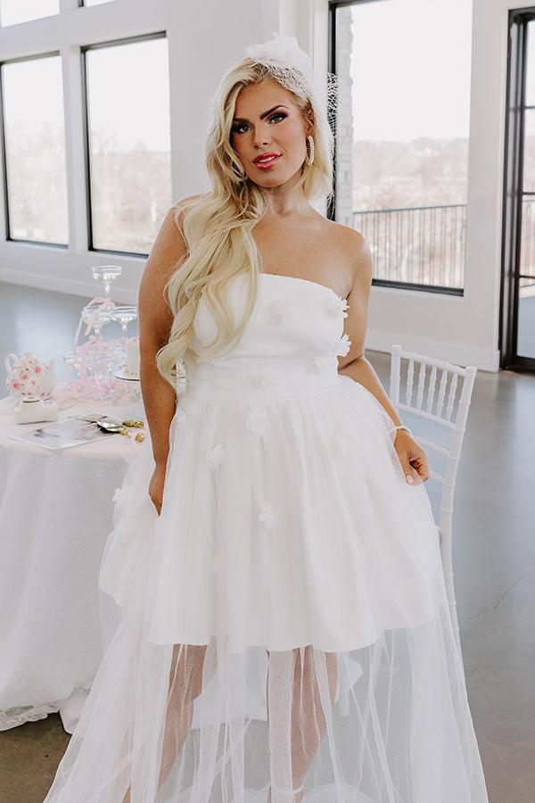 Impressions Work The Aisle Tulle Maxi Dress