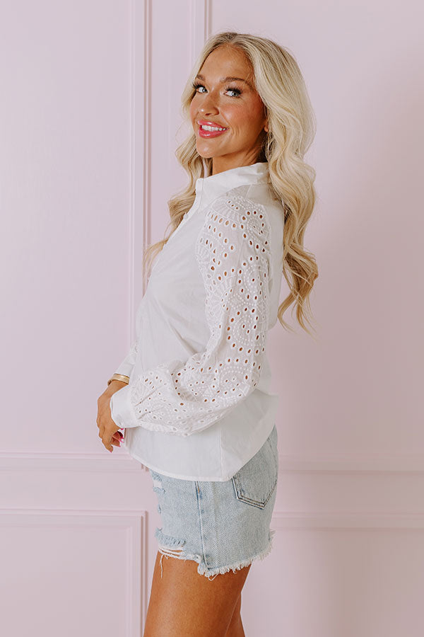 Impressions Worth Staying Button Up Top