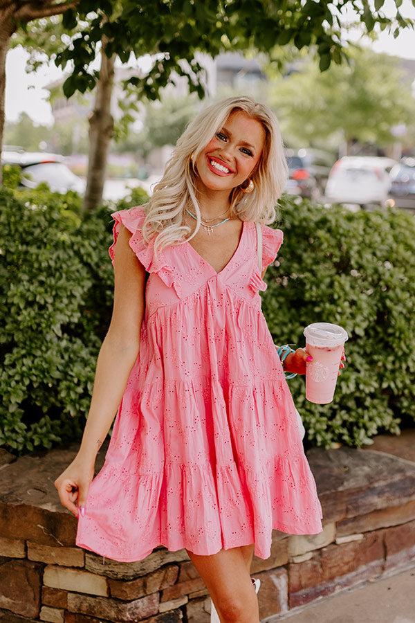 Impressions Write It Down Eyelet Dress