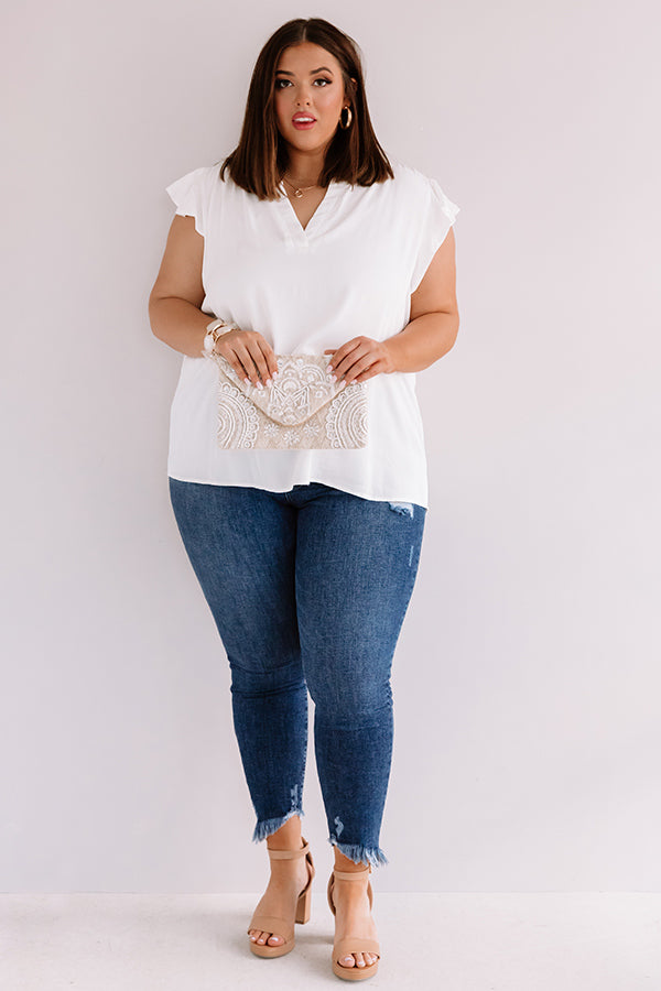 Impressions KanCan The Verona High Waist Frayed Skinny Curves