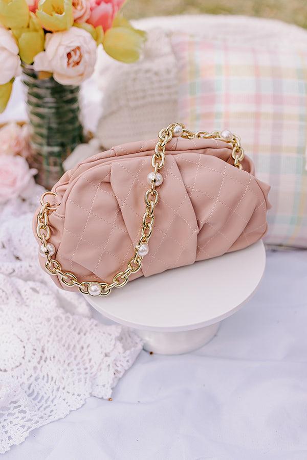 Impressions Kindred Connection Faux Leather Purse In Blush