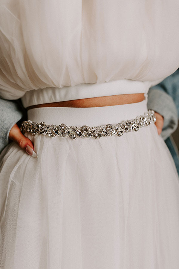 Impressions Like A Fairytale Embellished Ribbon Belt/Headband