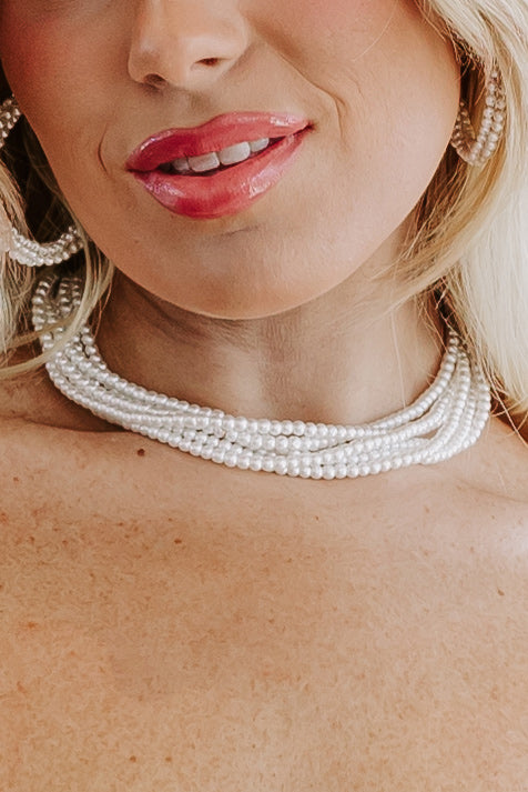 Impressions Love At First Sight Layered Pearl Necklace