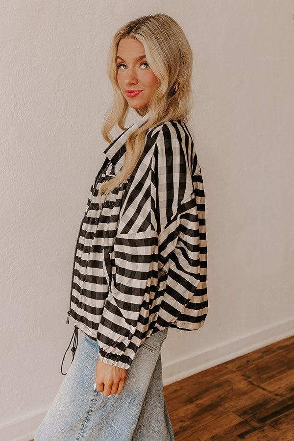 Impressions Maine Morning Stripe Lightweight Jacket