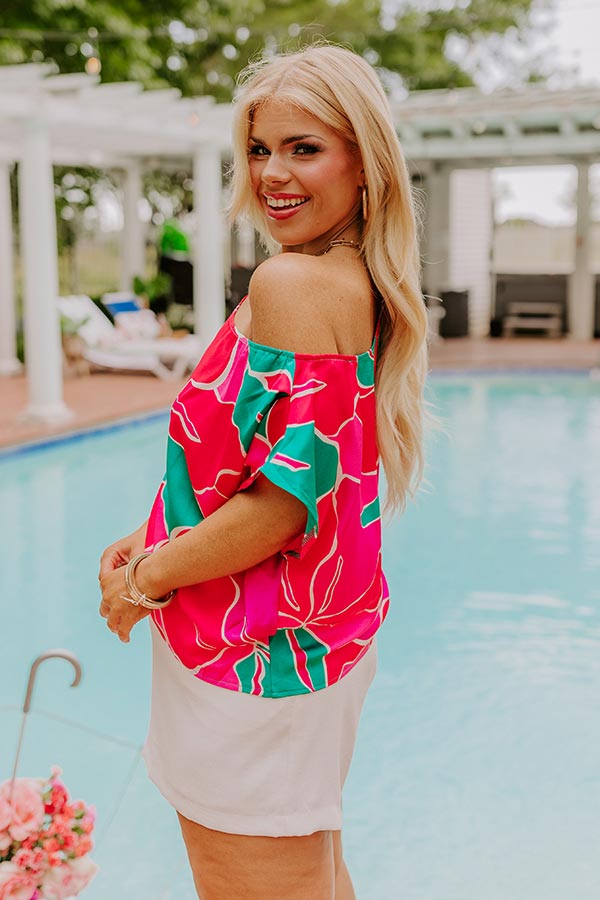 Impressions Miami Happy Hour Asymmetrical Top Curves