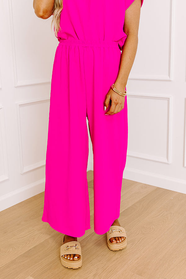 Impressions Napa Girls Trip High Waist Wide Leg Pants