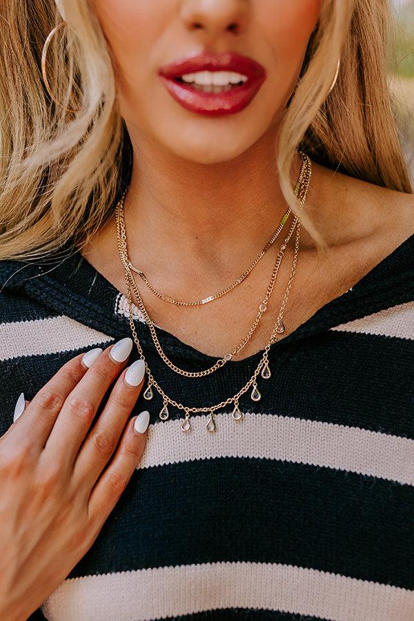 Impressions Naturally Radiant Layered Necklace In Gold