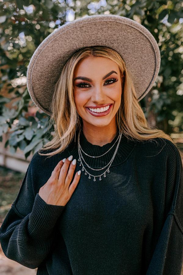 Impressions Naturally Radiant Layered Necklace In Silver