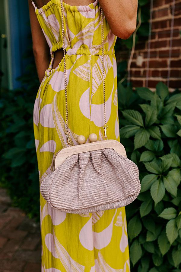 Impressions Out And About Woven Purse In Dusty Purple