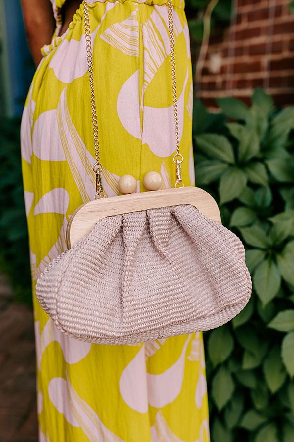 Impressions Out And About Woven Purse In Dusty Purple