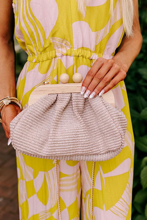 Impressions Out And About Woven Purse In Dusty Purple