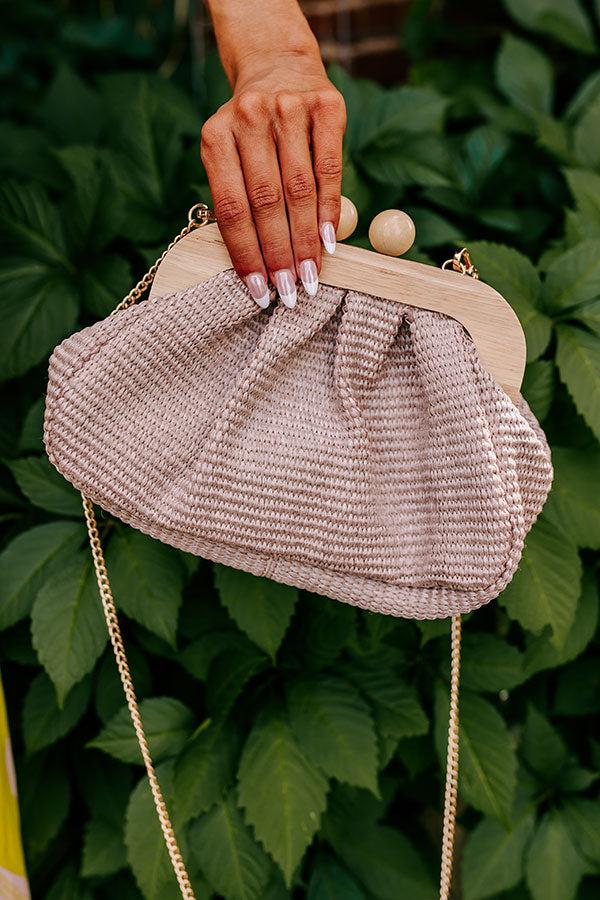 Impressions Out And About Woven Purse in Dusty Purple