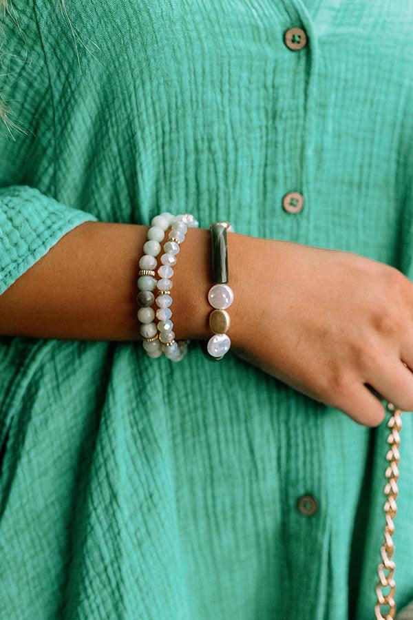 Impressions Plan For The Best Bracelet Set In Ocean Wave