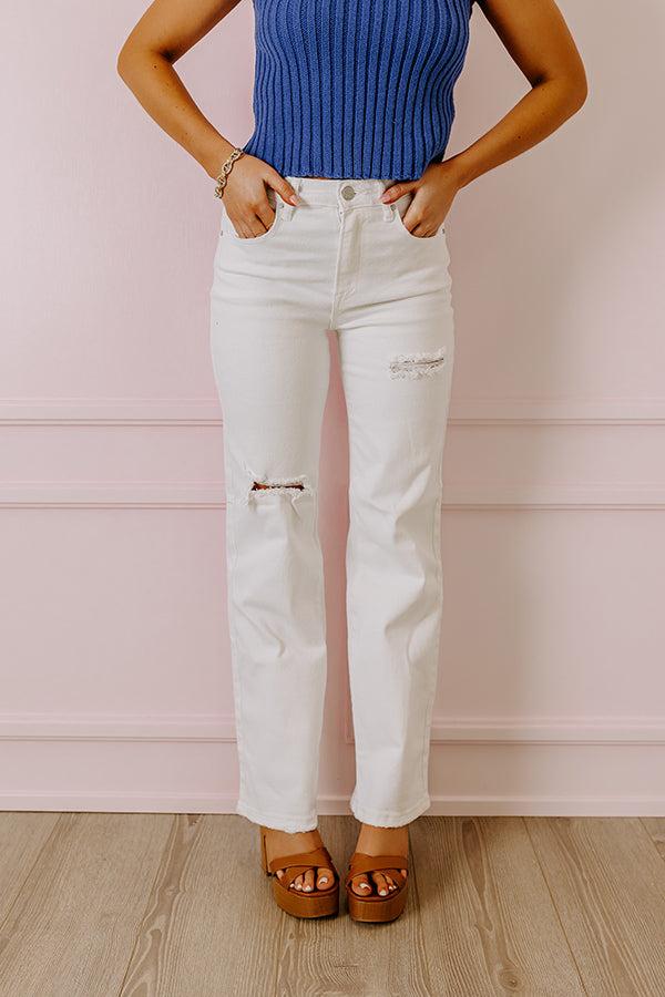 Impressions Risen The April High Waist Distressed Jean