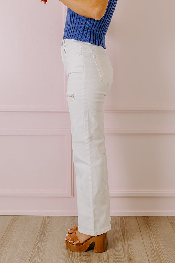 Impressions Risen The April High Waist Distressed Jean