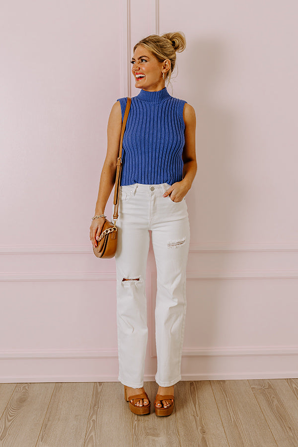 Impressions Risen The April High Waist Distressed Jean