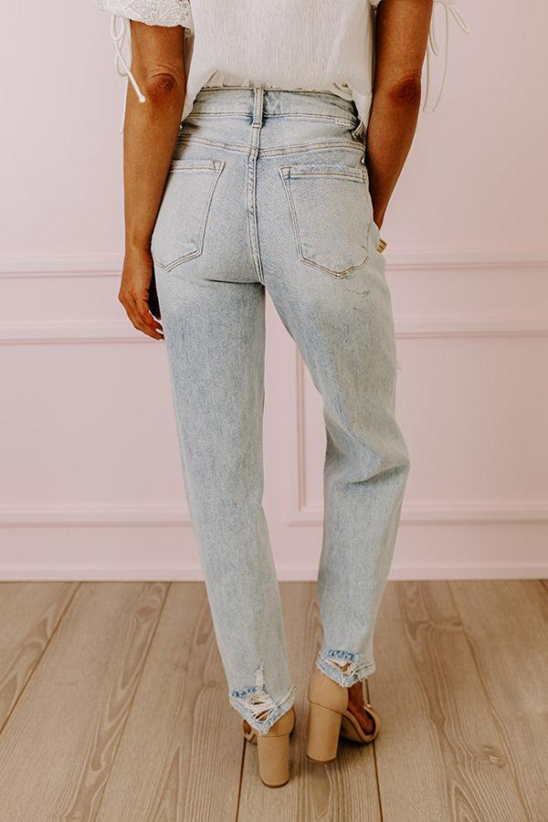 Impressions Risen The Bolt High Waist Jean In Light Wash