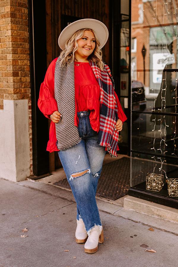 Impressions Risen The Emily Midrise Distressed Jean Curves